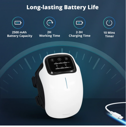 Rechargeable Knee Massager With Heat And Vibration