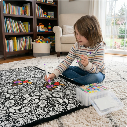 DIY Coloring Blanket